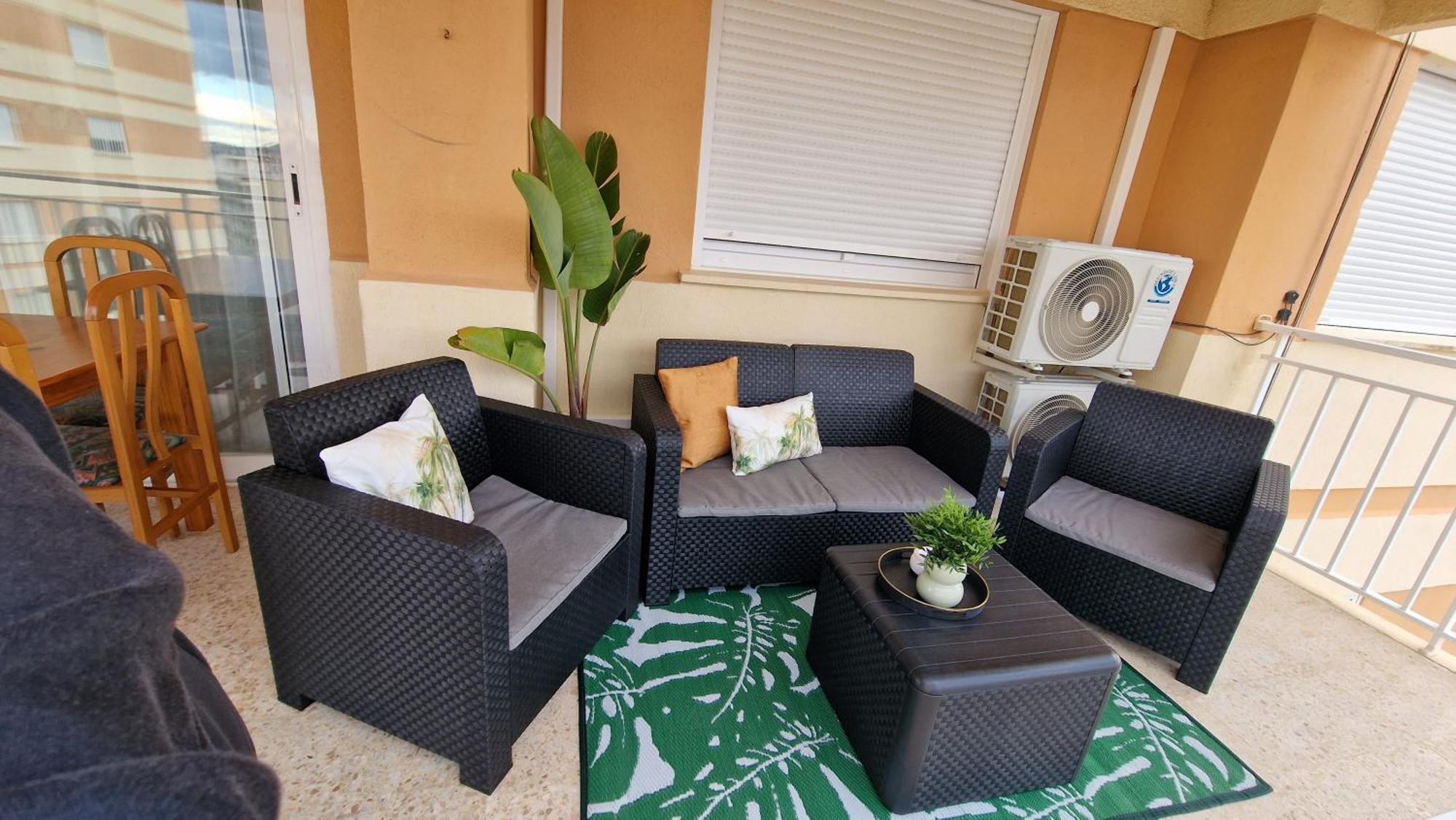 Apartamento 3 Habitaciones Con Piscina Y Vistas Al Mar Benicàssim Esterno foto