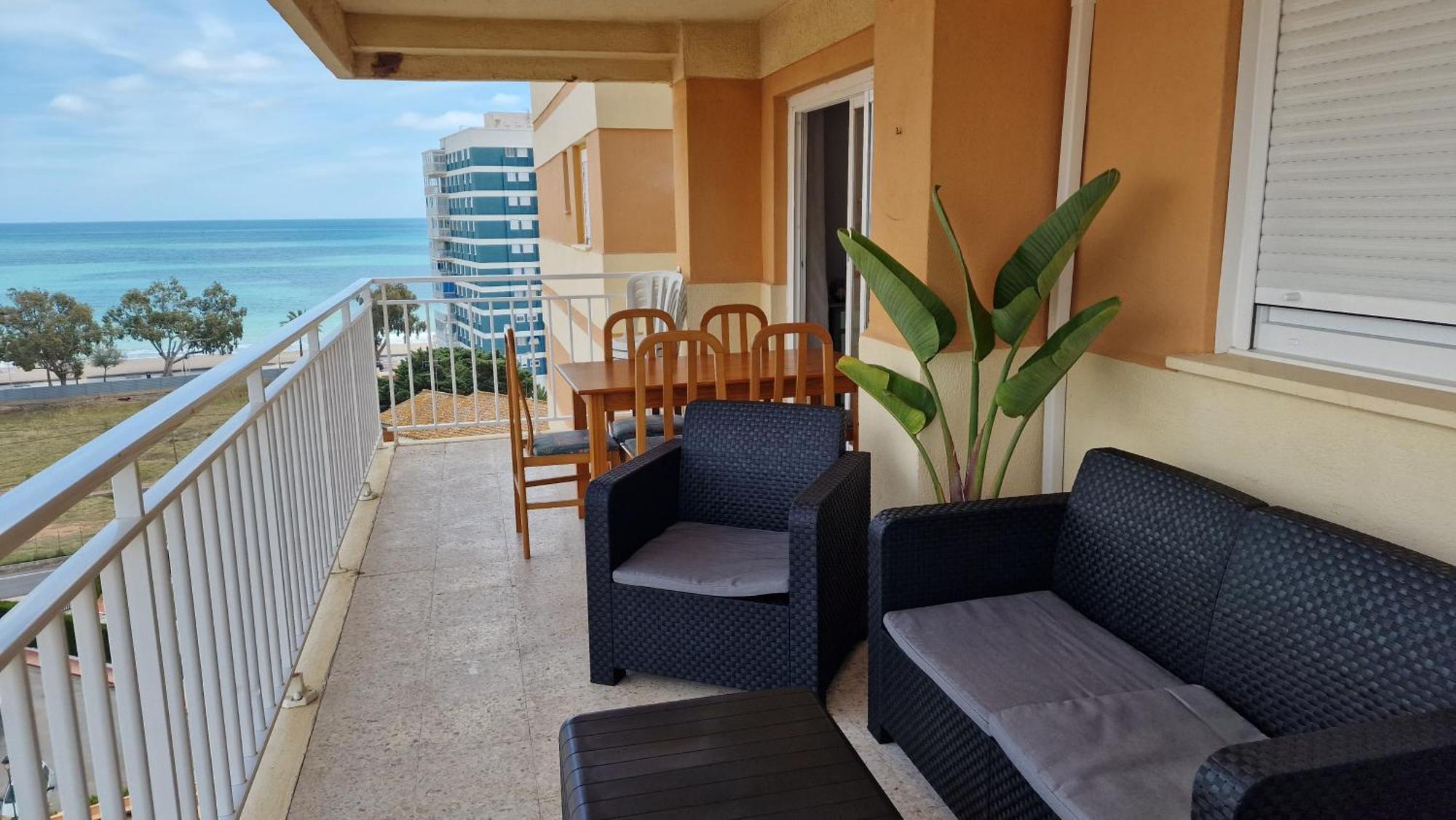 Apartamento 3 Habitaciones Con Piscina Y Vistas Al Mar Benicàssim Esterno foto